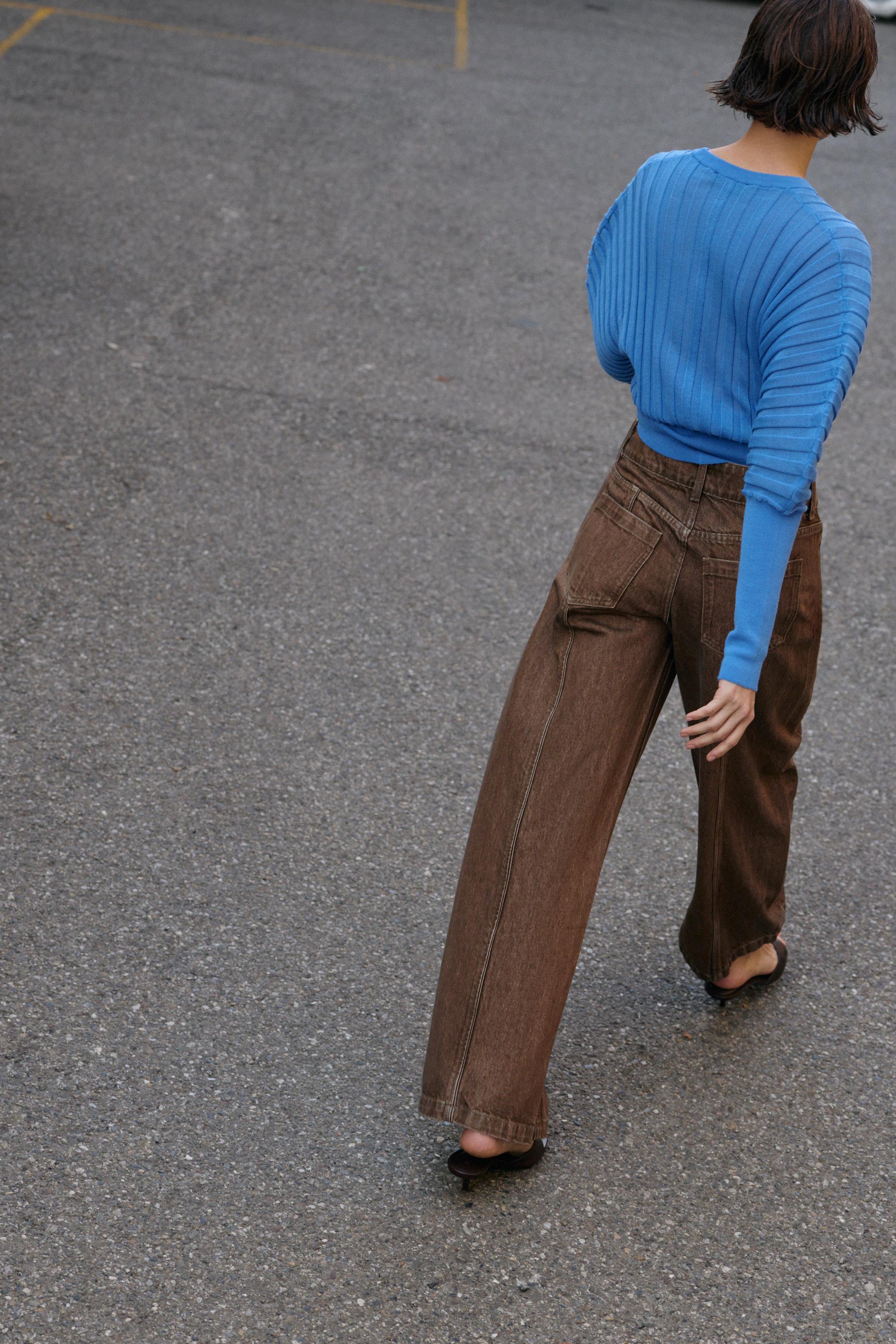 Z1975 MID-RISE WIDE LEG JEANS